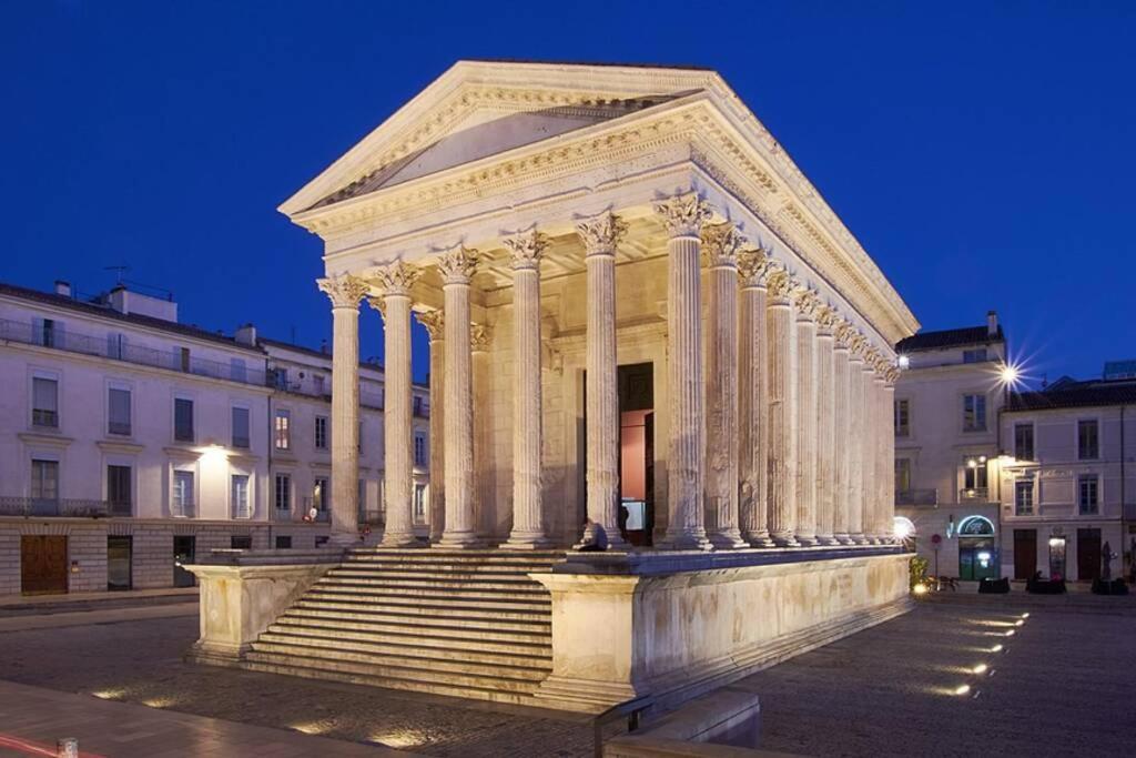 Le studio D'auguste- Cœur de Nîmes-chaleureux-emplacement idéal Esterno foto