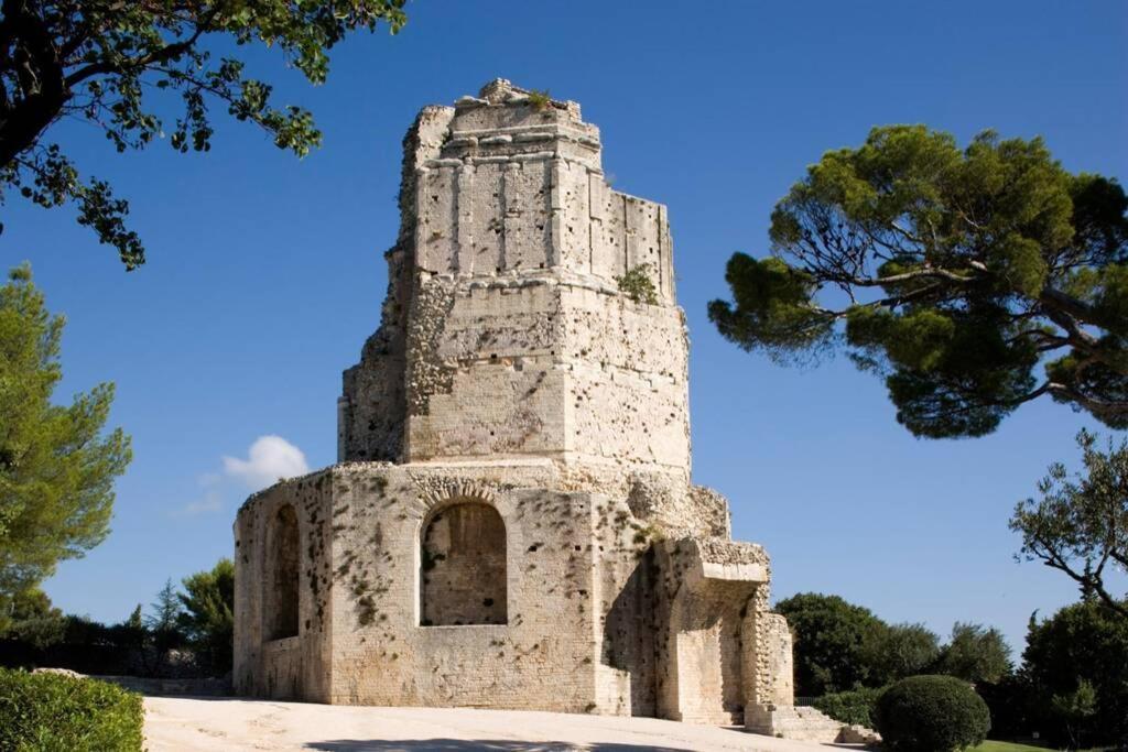 Le studio D'auguste- Cœur de Nîmes-chaleureux-emplacement idéal Esterno foto
