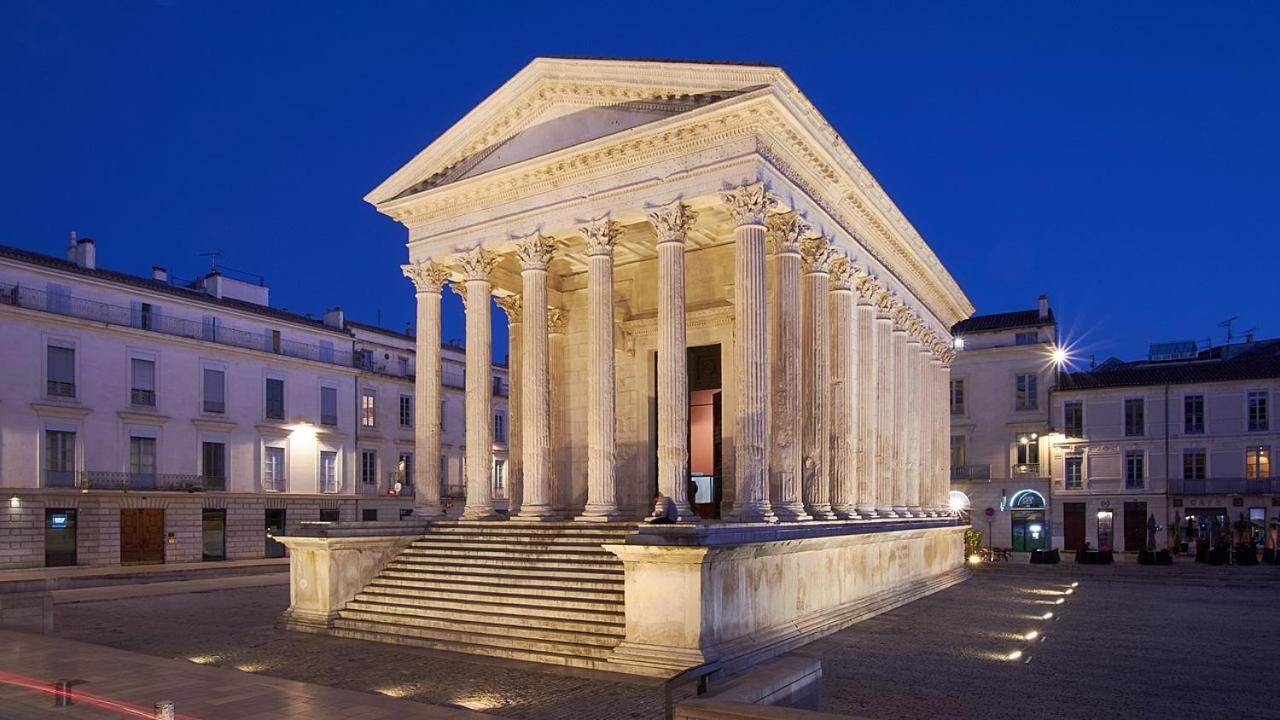 Le studio D'auguste- Cœur de Nîmes-chaleureux-emplacement idéal Esterno foto